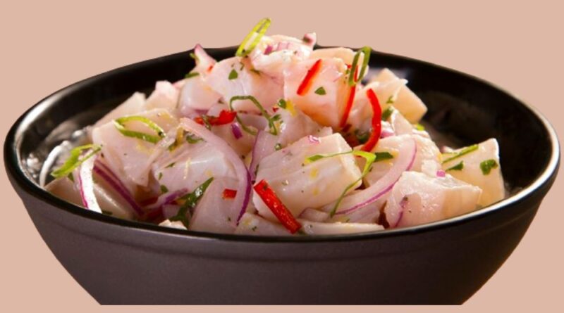 ceviche de tilapia