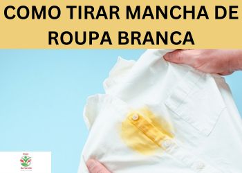 Como tirar manchas de Roupa Branca