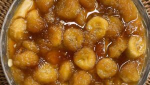 doce de banana caseiro